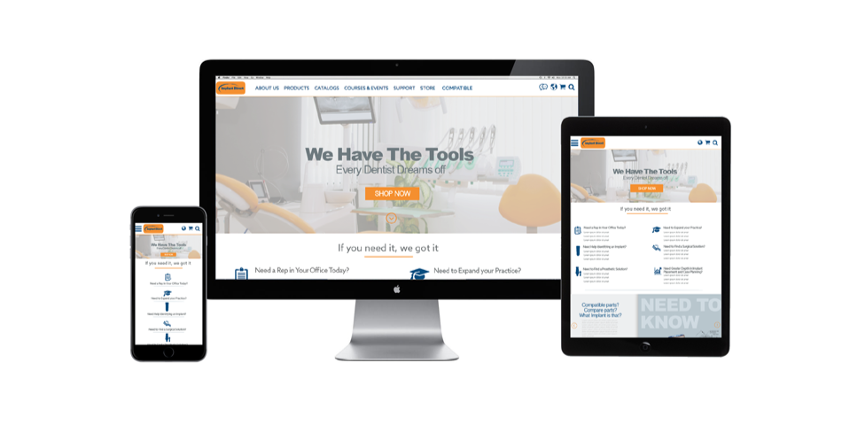 Implant Direct redesign