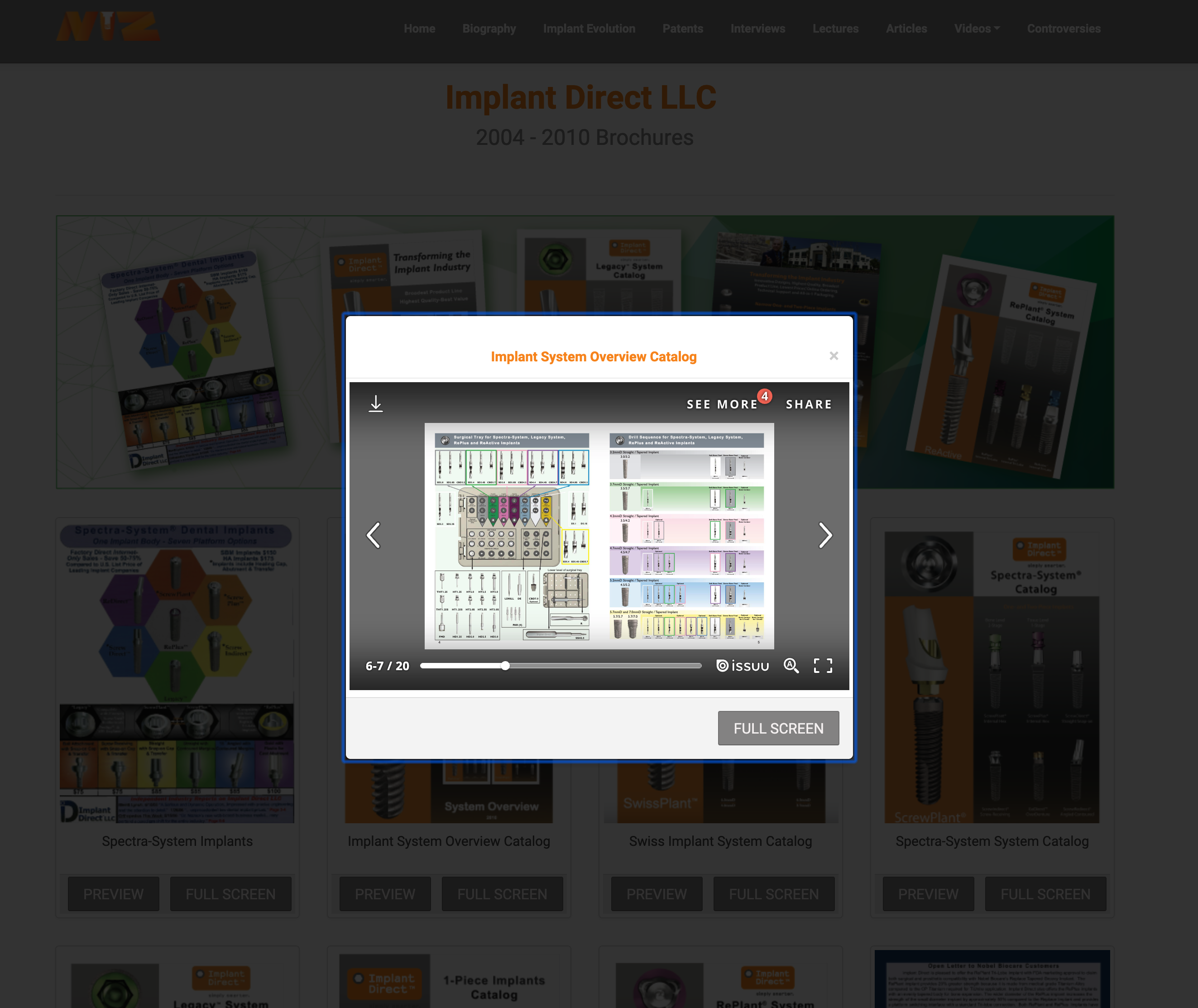 Implant Direct history timeline