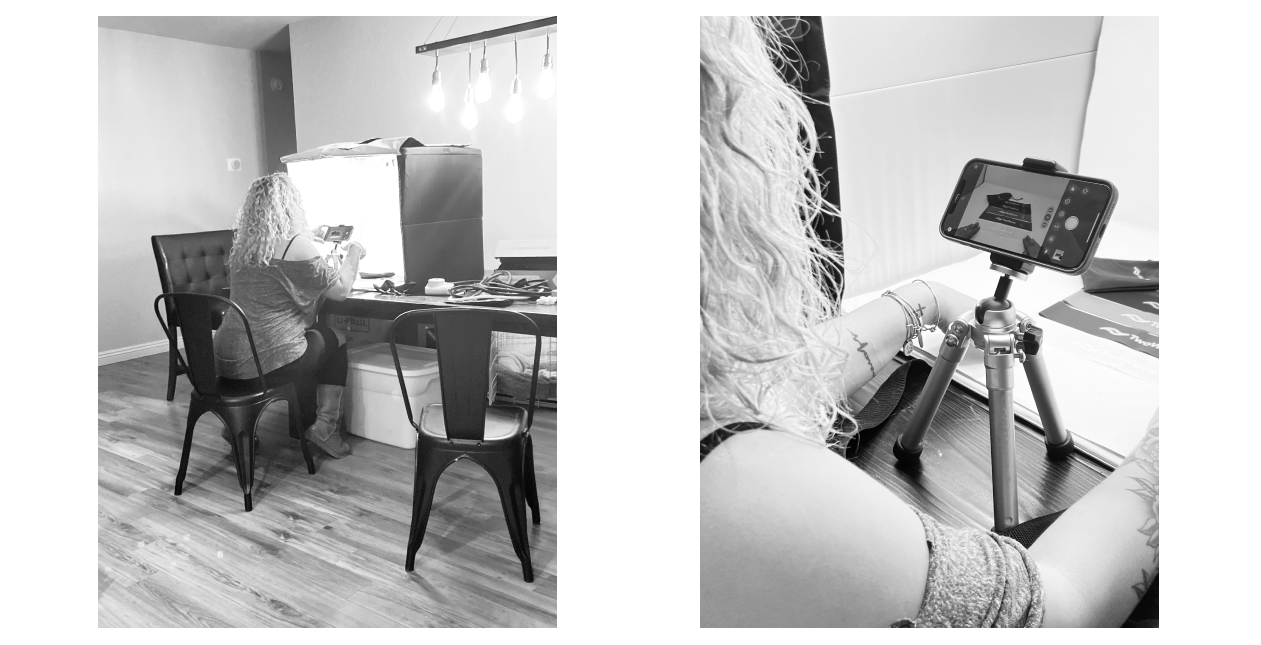 me in action take photos